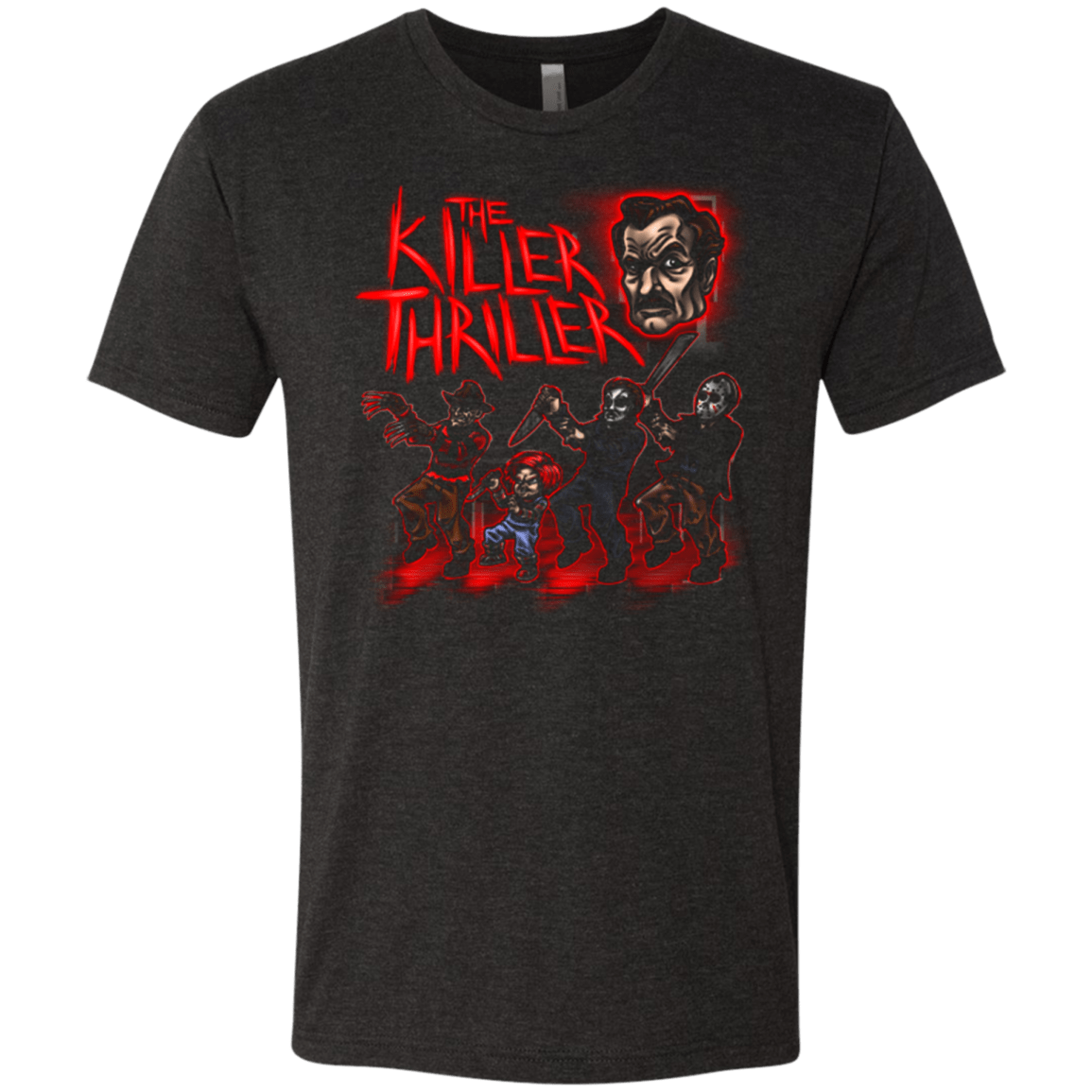 T-Shirts Vintage Black / Small Killer Thriller Men's Triblend T-Shirt