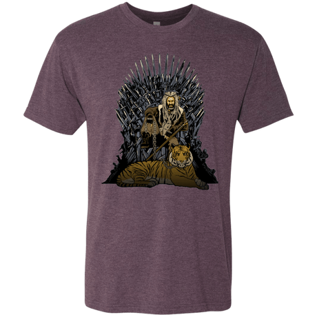 T-Shirts Vintage Purple / Small King and Tiger Men's Triblend T-Shirt