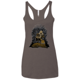 T-Shirts Macchiato / X-Small King and Tiger Women's Triblend Racerback Tank
