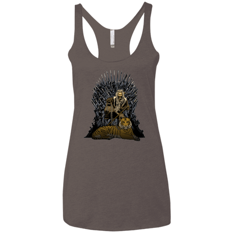 T-Shirts Macchiato / X-Small King and Tiger Women's Triblend Racerback Tank