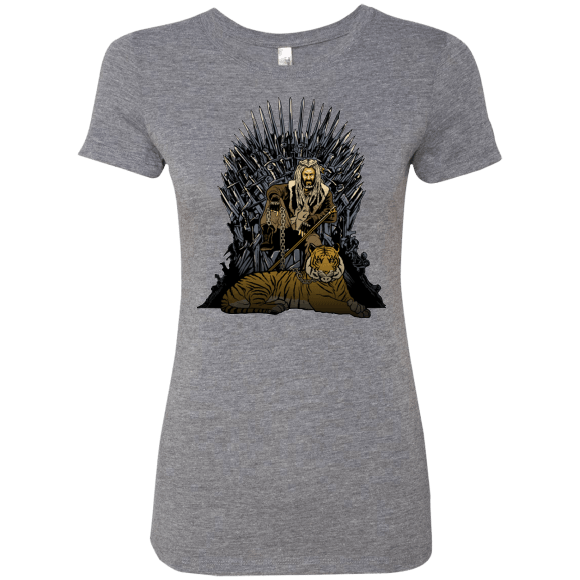 T-Shirts Premium Heather / Small King and Tiger Women's Triblend T-Shirt