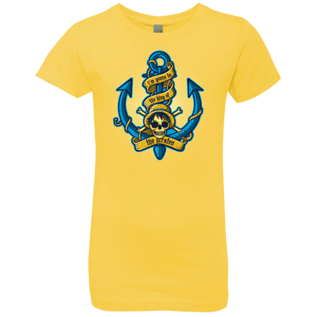 T-Shirts Vibrant Yellow / YXS KING OF PIRATES Girls Premium T-Shirt