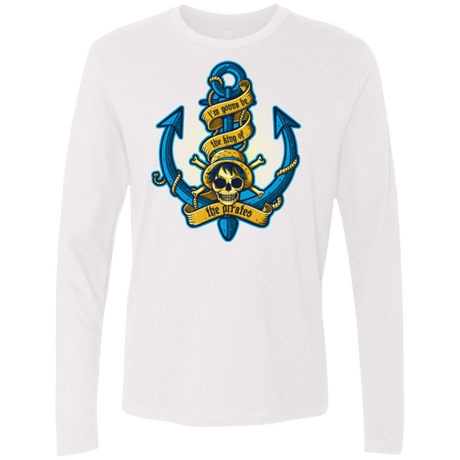 T-Shirts White / Small KING OF PIRATES Men's Premium Long Sleeve