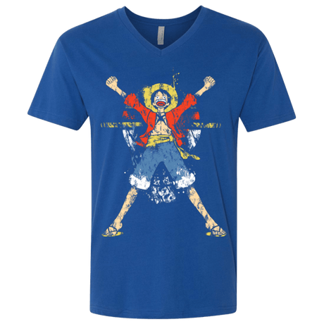T-Shirts Royal / X-Small King of Pirates Men's Premium V-Neck