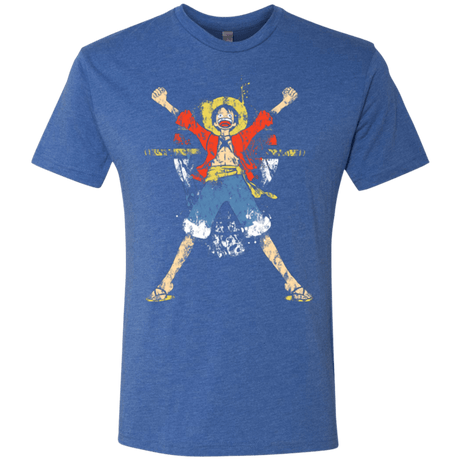 T-Shirts Vintage Royal / Small King of Pirates Men's Triblend T-Shirt