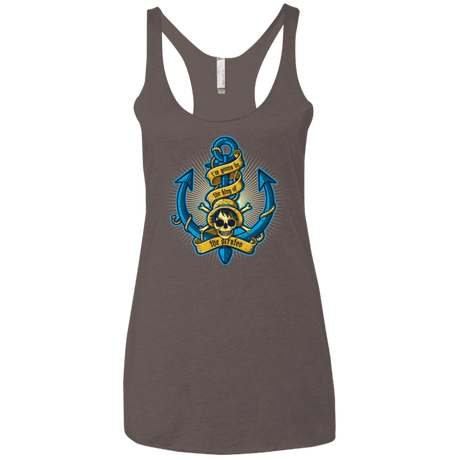 T-Shirts Macchiato / X-Small KING OF PIRATES Women's Triblend Racerback Tank