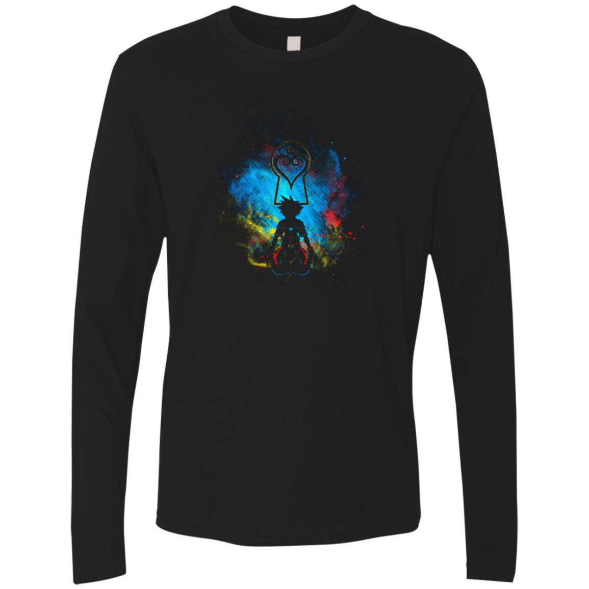 T-Shirts Black / Small KINGDOM ART Men's Premium Long Sleeve