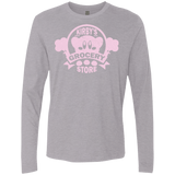 T-Shirts Heather Grey / Small Kirbys Grocery Store Men's Premium Long Sleeve