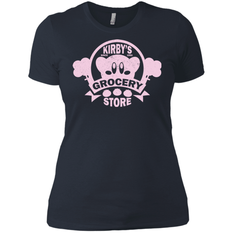 T-Shirts Indigo / X-Small Kirbys Grocery Store Women's Premium T-Shirt