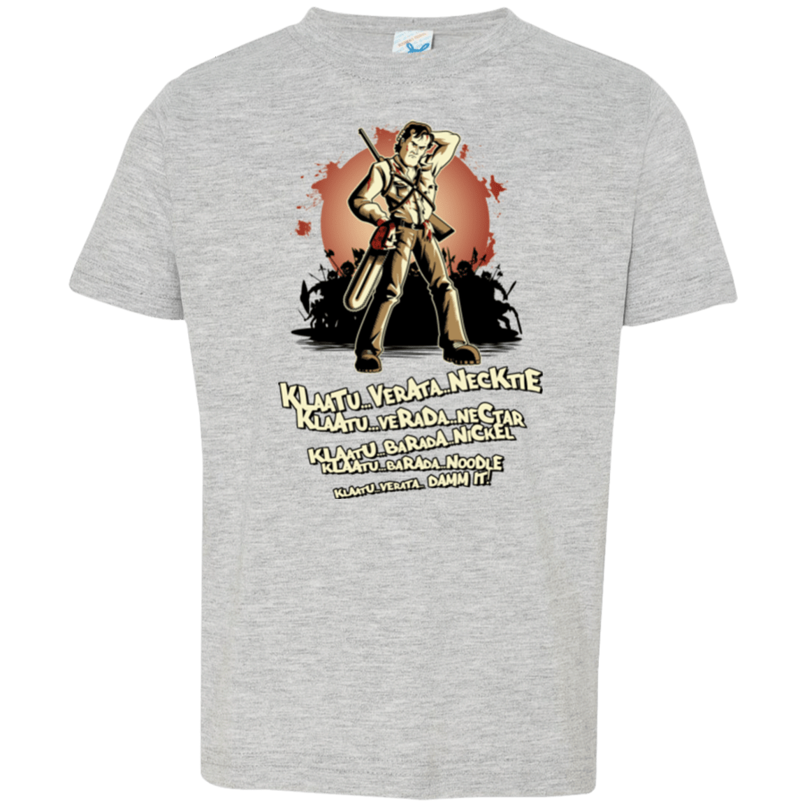 T-Shirts Heather / 2T Klaatu Barada Nikto Toddler Premium T-Shirt