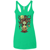 T-Shirts Envy / X-Small Knotty Nightmare Women's Triblend Racerback Tank