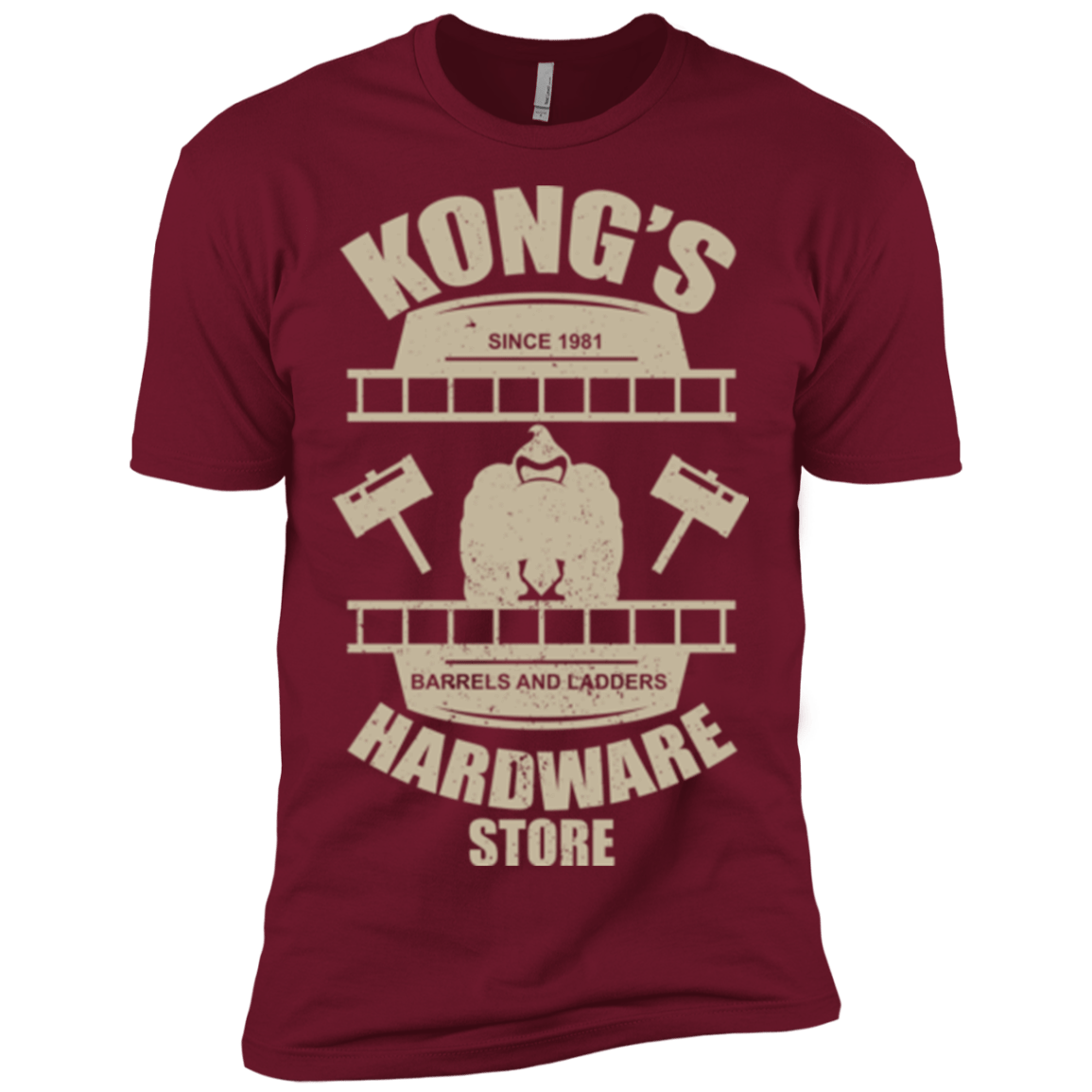 T-Shirts Cardinal / X-Small Kongs Hardware Store Men's Premium T-Shirt