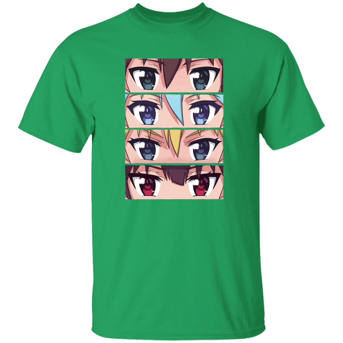 T-Shirts Irish Green / YXS Kono Suba Eyes Youth T-Shirt