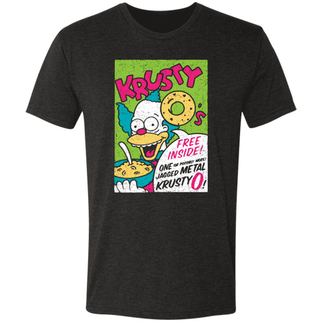 T-Shirts Vintage Black / S Krusty O's Men's Triblend T-Shirt