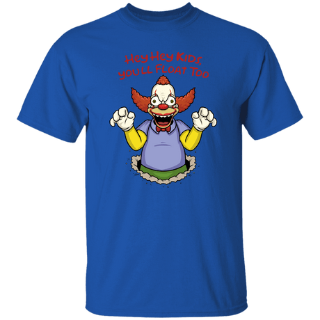 T-Shirts Royal / S Krustywise T-Shirt