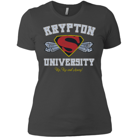 T-Shirts Heavy Metal / X-Small Krypton University Women's Premium T-Shirt