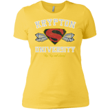 T-Shirts Vibrant Yellow / X-Small Krypton University Women's Premium T-Shirt