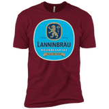 T-Shirts Cardinal / X-Small Lanninbrau Men's Premium T-Shirt