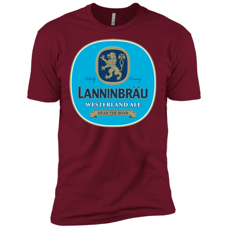 T-Shirts Cardinal / X-Small Lanninbrau Men's Premium T-Shirt