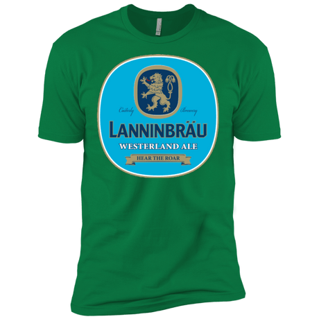 T-Shirts Kelly Green / X-Small Lanninbrau Men's Premium T-Shirt