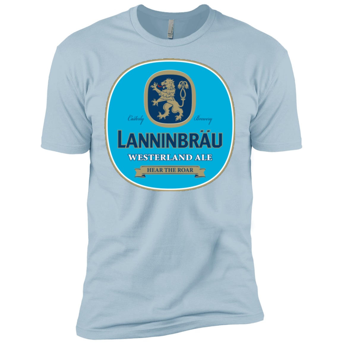 T-Shirts Light Blue / X-Small Lanninbrau Men's Premium T-Shirt