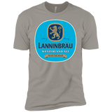 T-Shirts Light Grey / X-Small Lanninbrau Men's Premium T-Shirt