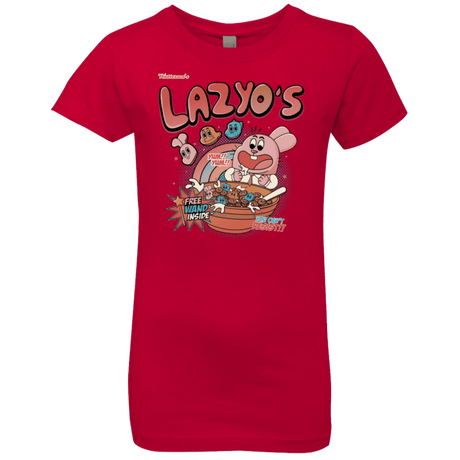 T-Shirts Red / YXS Lazyo's Girls Premium T-Shirt