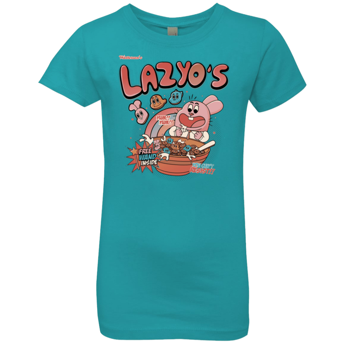 T-Shirts Tahiti Blue / YXS Lazyo's Girls Premium T-Shirt