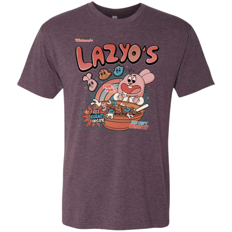 T-Shirts Vintage Purple / Small Lazyo's Men's Triblend T-Shirt