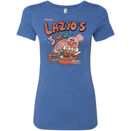 T-Shirts Vintage Royal / Small Lazyo's Women's Triblend T-Shirt