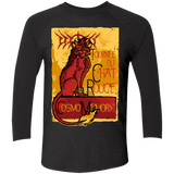 T-Shirts Vintage Black/Vintage Black / X-Small LE CHAT ROUGE Triblend 3/4 Sleeve