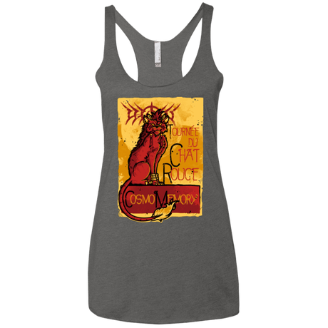 T-Shirts Premium Heather / X-Small LE CHAT ROUGE Women's Triblend Racerback Tank