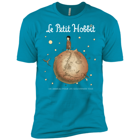 T-Shirts Turquoise / X-Small Le Petit Hobbit Men's Premium T-Shirt