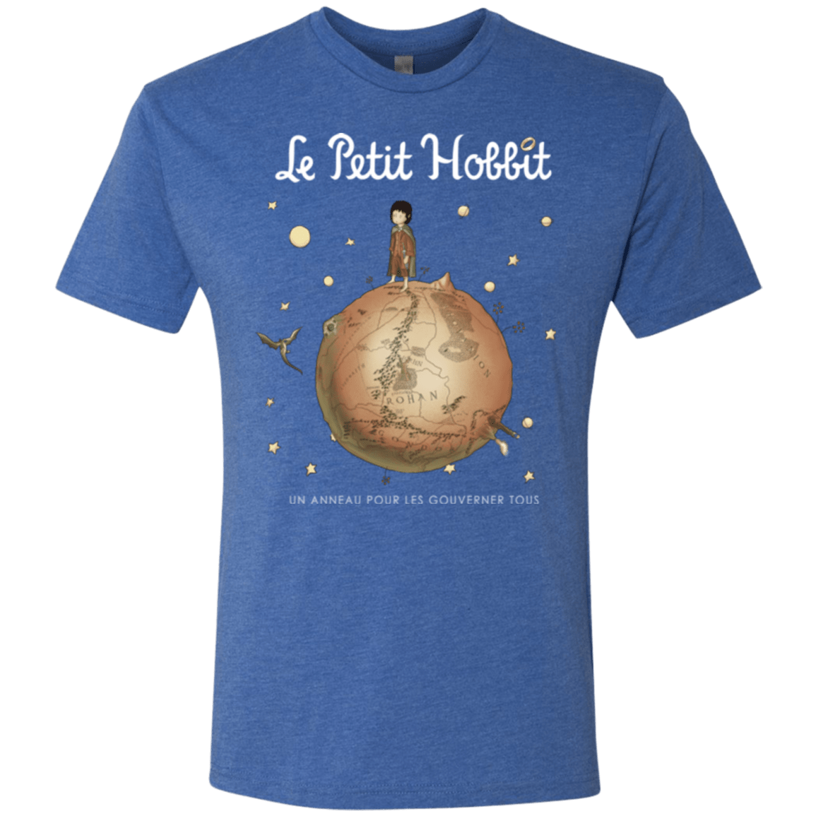 T-Shirts Vintage Royal / Small Le Petit Hobbit Men's Triblend T-Shirt