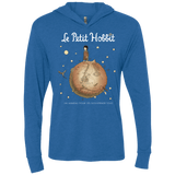 T-Shirts Vintage Royal / X-Small Le Petit Hobbit Triblend Long Sleeve Hoodie Tee