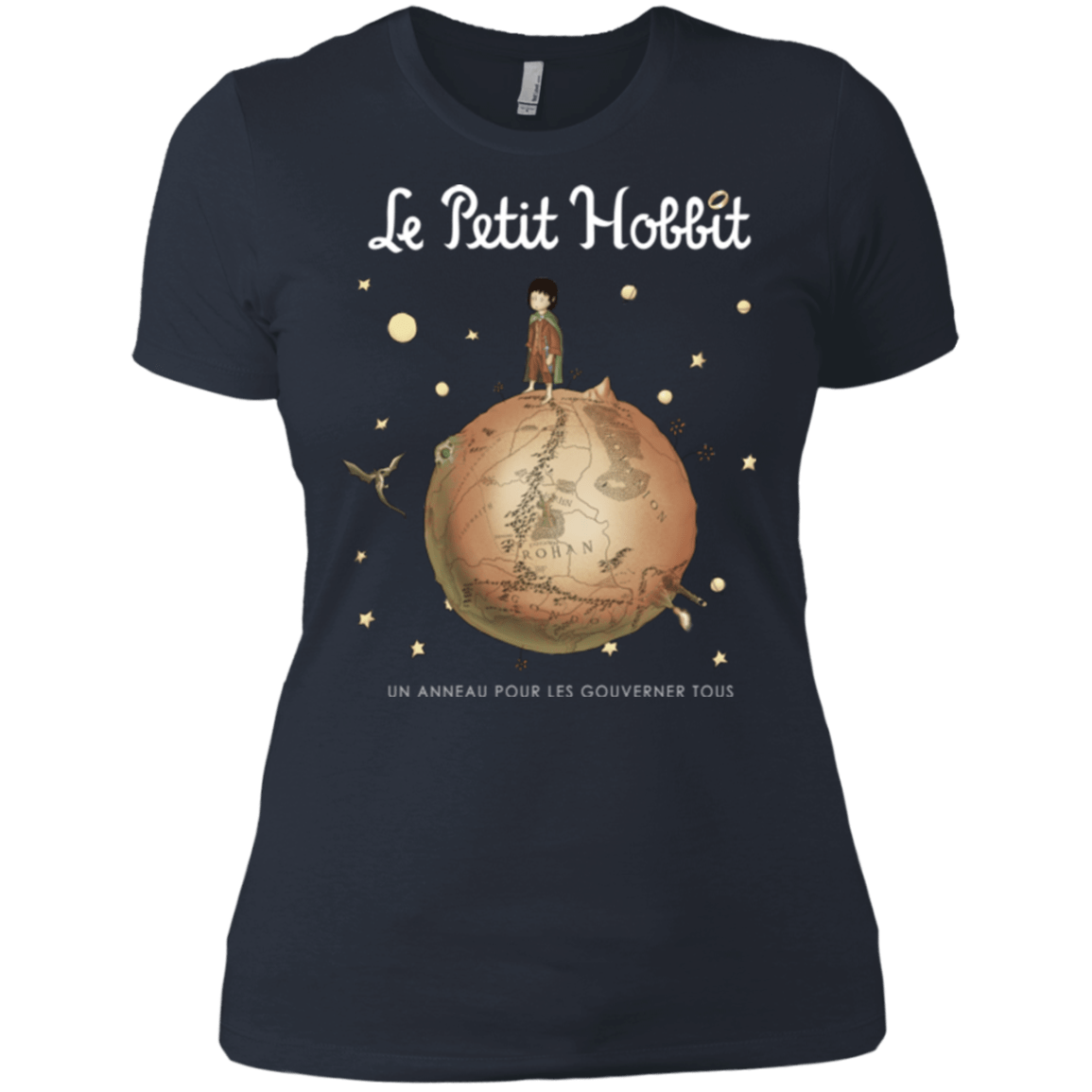 T-Shirts Indigo / X-Small Le Petit Hobbit Women's Premium T-Shirt