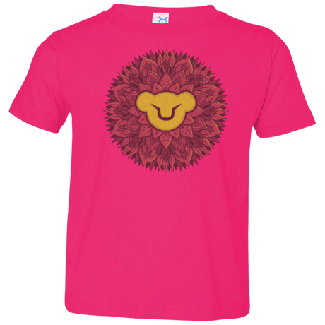 T-Shirts Hot Pink / 2T Leaf Mane Mandala Toddler Premium T-Shirt