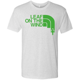 T-Shirts Heather White / Small Leaf on the Wind Men's Triblend T-Shirt