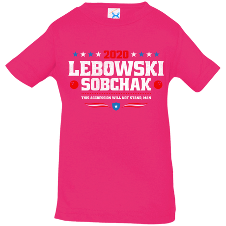T-Shirts Hot Pink / 6 Months Lebowski Sobchak Infant Premium T-Shirt