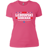 T-Shirts Hot Pink / X-Small Lebowski Sobchak Women's Premium T-Shirt