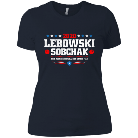 T-Shirts Midnight Navy / X-Small Lebowski Sobchak Women's Premium T-Shirt