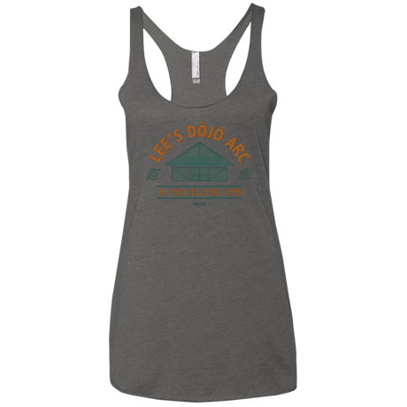 T-Shirts Premium Heather / X-Small Lee's Dojo Women's Triblend Racerback Tank