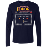T-Shirts Midnight Navy / Small Legend of Hodor Men's Premium Long Sleeve