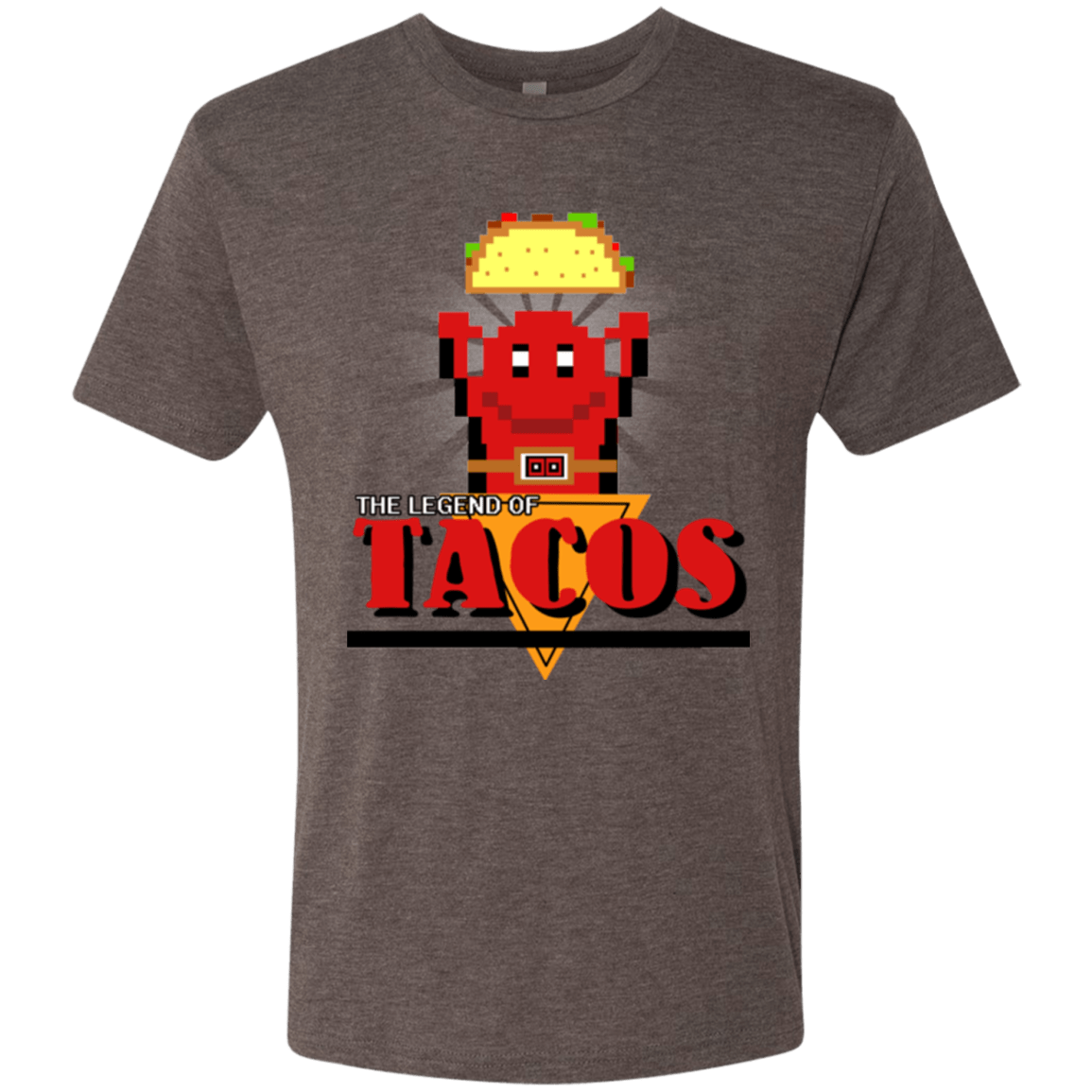 T-Shirts Macchiato / Small Legend of Tacos Men's Triblend T-Shirt