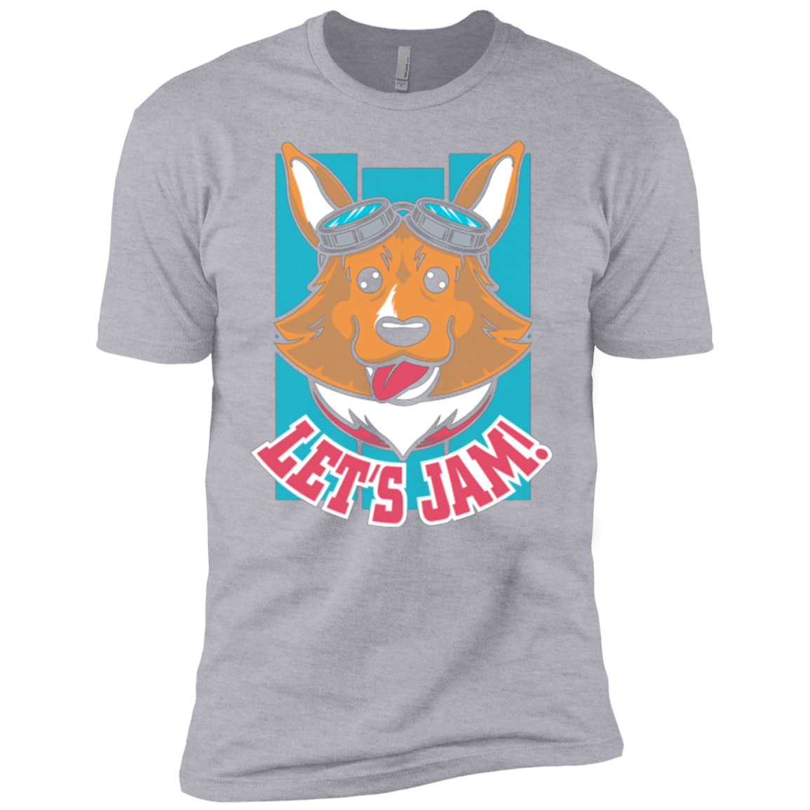 T-Shirts Heather Grey / YXS Lets Jam (2) Boys Premium T-Shirt