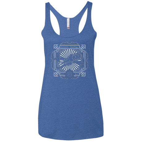 T-Shirts Vintage Royal / X-Small Lets Jam 2 Women's Triblend Racerback Tank