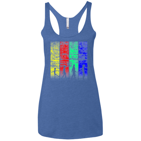 T-Shirts Vintage Royal / X-Small Lets jam Women's Triblend Racerback Tank