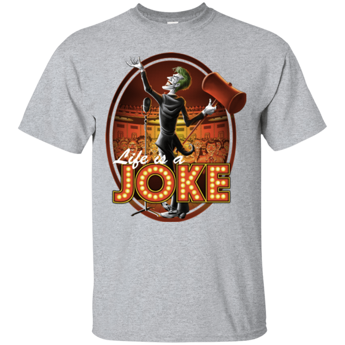 T-Shirts Sport Grey / Small Life Is A Joke T-Shirt