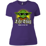 T-Shirts Purple / X-Small Life thug Women's Premium T-Shirt