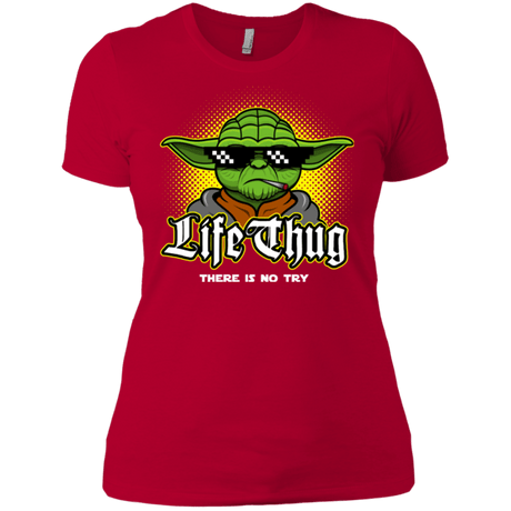 T-Shirts Red / X-Small Life thug Women's Premium T-Shirt